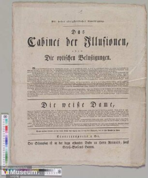 Cabinet der Illusionen