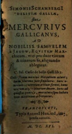 Delitiae Galliae