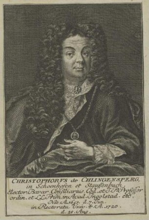 Bildnis des Christophorvs de Chlingensperg