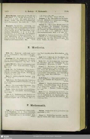 E. Medicin