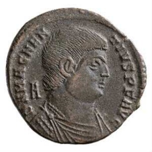 Münze, Aes 2, 19. Jannuar 350 - 18. August 353 n. Chr.