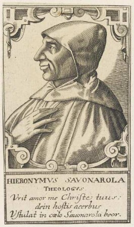 Bildnis des Gerolamo Savonarola