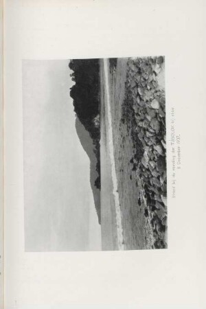 Strand bij de monding der Tjisolok bij ebbe, 8 December 1907