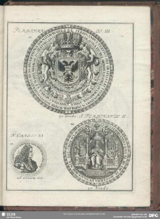 [Tab. IX. Ferdinandus II. - Carolus VI.]