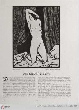 26: Von hessischen Künstlern