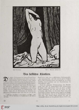 26: Von hessischen Künstlern