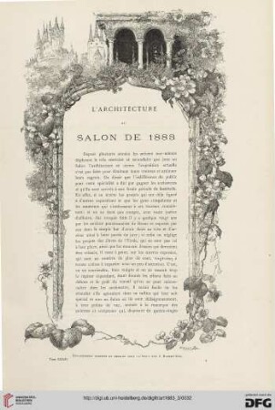 9: L' architecture au Salon de 1883