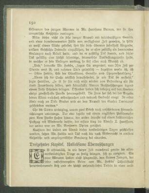 Dreizehntes Kapitel. Unliebsame Überraschungen