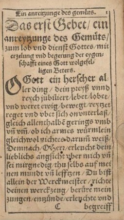 [Hauptteil aller Gebete, Zwölf Gebote, Glaubensbekenntnis, verschiedene Psalmen, christliche Betrachtungen, Vaterunser.]