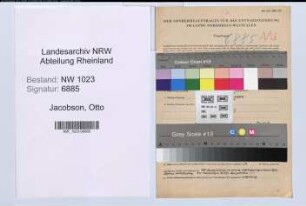 Entnazifizierung Otto Jacobson , geb. 08.03.1905 (Kreissekretaer)