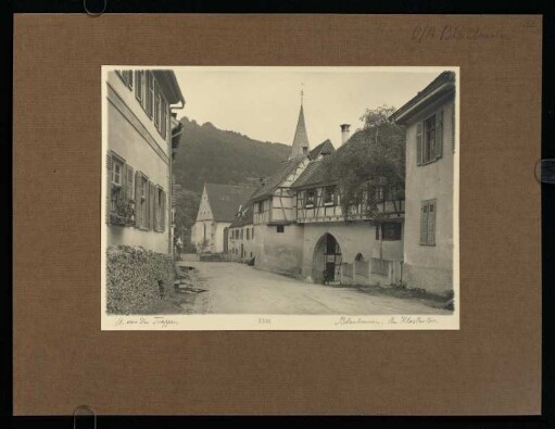 32, Blaubeuren. Am Klostertor. (Nr. 3321).