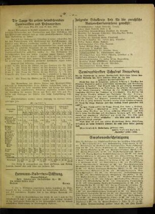 Seminardirektor Schulrat Freusberg