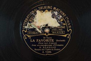 La favorite : (Pour tant d'amour) / (Donizetti)