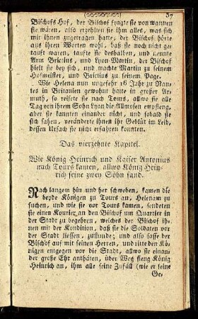 Das vierzehnte Kapitel.