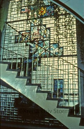 Klaus-Groth-Schule: Glasmosaik (Siegfried Assmann)
