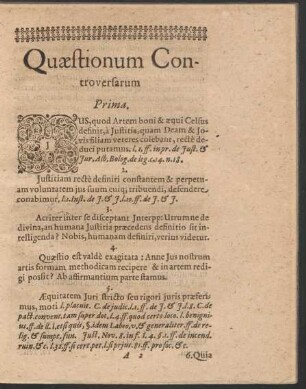 Quaestionum Controversarum Prima. - 50.