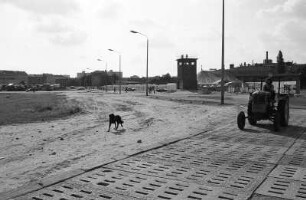 Ehemaliges Grenzgebiet mit Wachturm