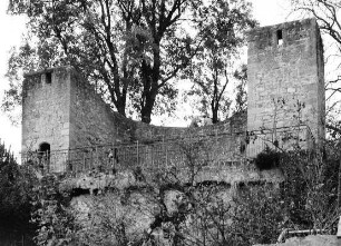 Schalenturm ''Halbmond'' (Stadtbefestigung); Gelnhausen, Stadtgarten