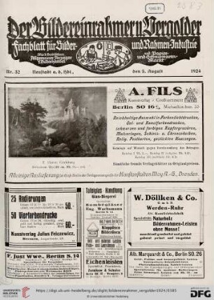 Nr. 32 (5. August 1924)