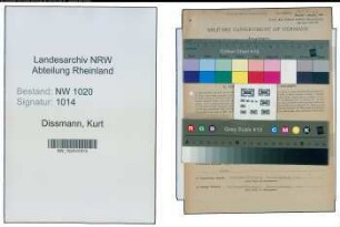 Entnazifizierung Kurt Dissmann , geb. 15.05.1895 (Galvanisoer)