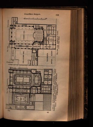 Fig. 1153-1154. Stadtthalle zu Crefeld.