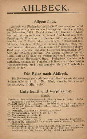 Ahlbeck