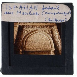 Isfahan, unbekanntes Relief