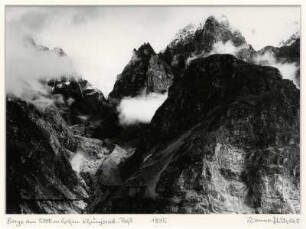 Berge nahe dem 5000 Meter hohen Kuhnjerabpaß