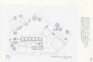 Freizeitheim, Berlin-Zehlendorf (Diplomarbeit bei Peter Poelzig): Grundriss 2. Obergeschoss 1:200