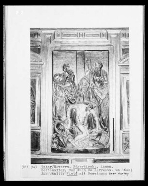 Seitenaltar: Beweinung Christi