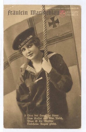 Fräulein Marineblau - Treu der Seemann diene
