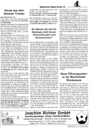 Neues aus dem Altonaer Theater