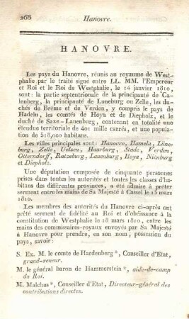 Hanovre.
