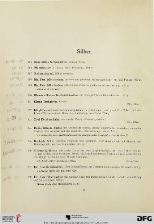 Silber (Nr. 795-839)