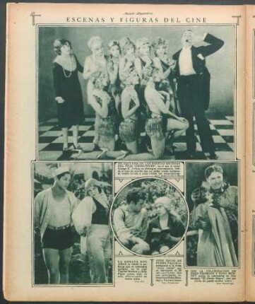 Escenas y figuras del cine [Fotografías]