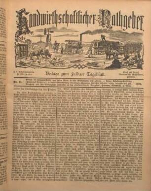 16: Beilage vom Montag, 24. Juli 1899