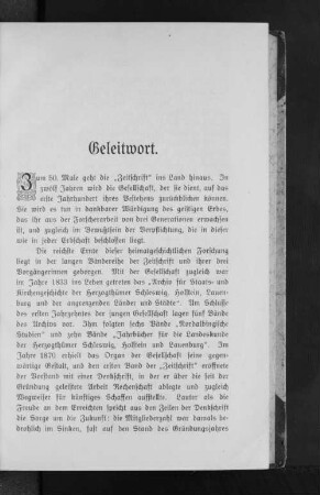 Geleitwort.