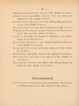 12-14, Rechtswissenschaft