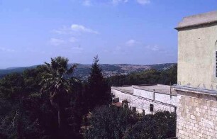 Blick vom Karmel (Eliakloster in Richtung Haifa) [Israel-Exkursion]