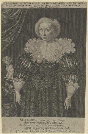 Bildnis der Magdalena Sibylla