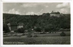 Sachsenburg. Blick auf Sachsenburg