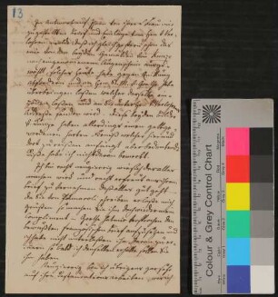 Brief von Heinrich Meyer an Carl Lieber