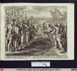 Die Rebellion des Volkes von Saba.