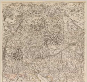 Schwaben : in XXVIII übereintreffenden Tabellen vorgestellet ; Mit Römisch Kay. May. Allergnädigster Freyheit = Geographica Provinciarum Sveviae Descriptio