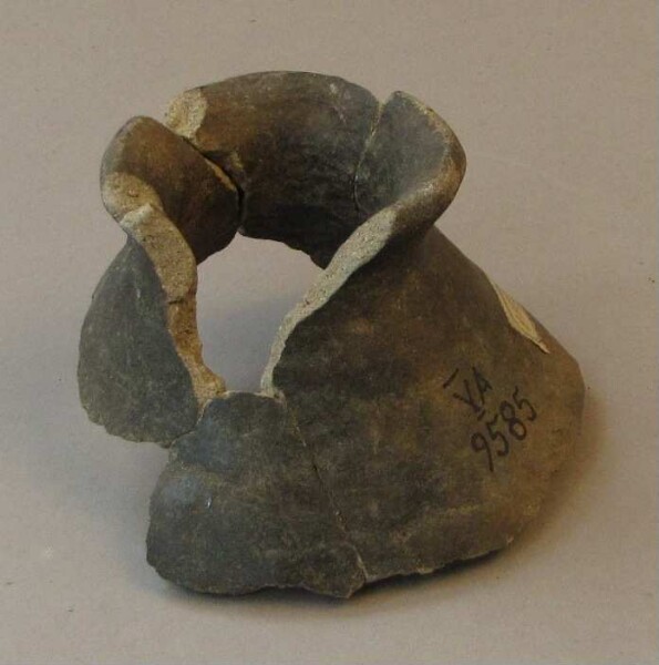 Fragment of a clay vessel