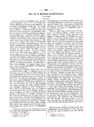 Chr. Fr. D. Schubart als Schulmann : (Fortsetzung)