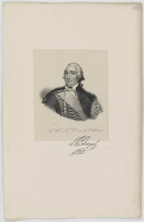 Bildnis des ouis Philippe Joseph d'Orleans