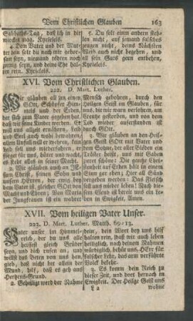 XVII. Vom heiligen Vater Unser