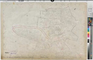 Langenhorst (Ochtrup), Flurbereinigung Langenhorst, Bl.2 Zuteilungskarte Flur 3