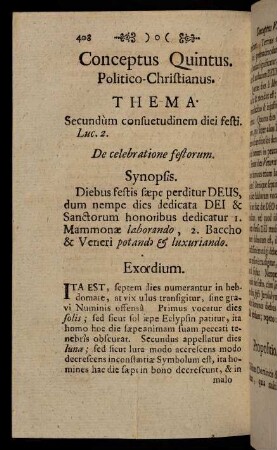 408-417, Conceptus Quintus Politico-Christianus.
